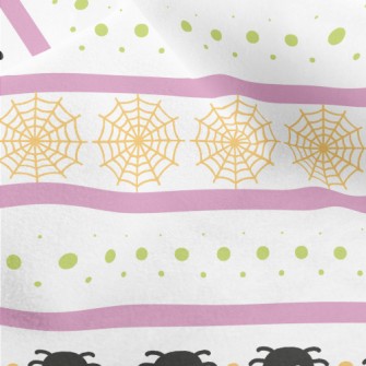 Spider Spider Web Horizontal S Micro Fleece