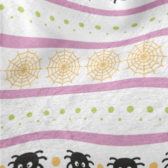 Spider Spider Web Horizontal S Minky