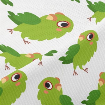 Shaking Head Parrot Piqué