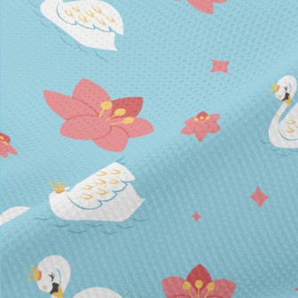 Elegant Swan Queen Piqué