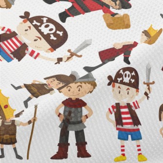 Classic Fairy Tale Characters Piqué