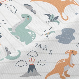 Passionate Dinosaur Island Piqué