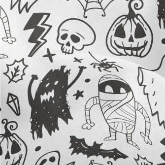 Horror Halloween Ghost Lightweight Performance Linen
