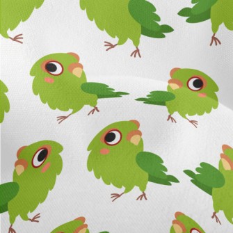 Shaking Head Parrot Lightweight Performance Linen