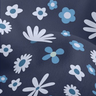 Full Of Cool Flowers Lightweight Performance Linen