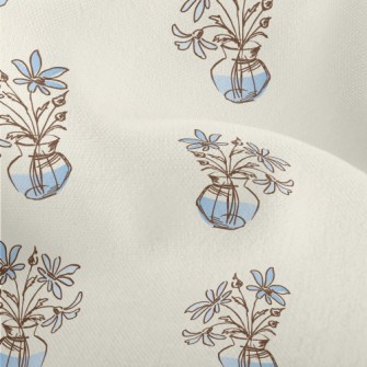 Simple Sketch Vase Lightweight Performance Linen