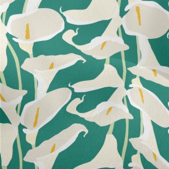 Beautiful Perfumed Calla Lily Lightweight Performance Linen