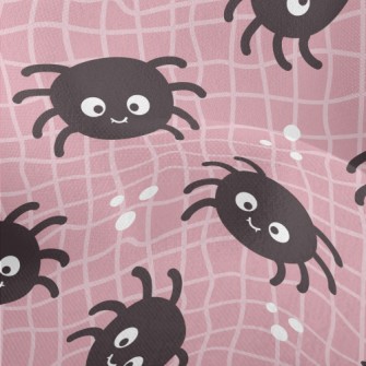 Big Eyed Black Spider Lightweight Performance Linen