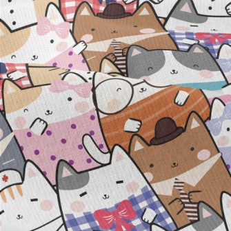 Cute Cartoon Cat Modern Jersey