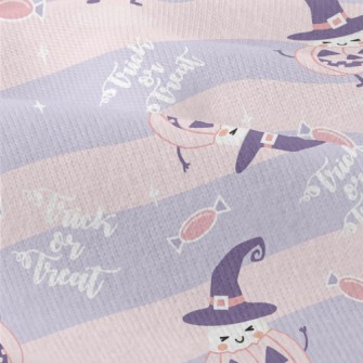 Trick Or Treat Pumpkin Ghost Modern Jersey
