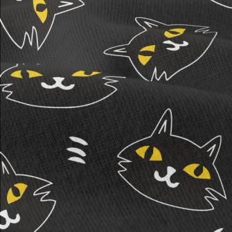 Black Cat With Bad Intentions Modern Jersey