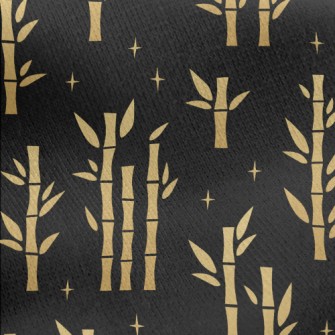 Shiny Golden Bamboo Jersey Backed Fleece