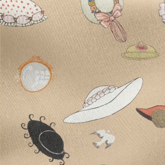 Baroque Classical Hat Jersey Backed Fleece