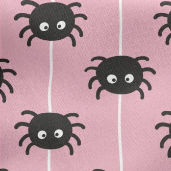 Cute Line Spider Jersey Backed Fleece