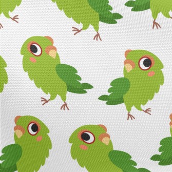 Shaking Head Parrot Pongee