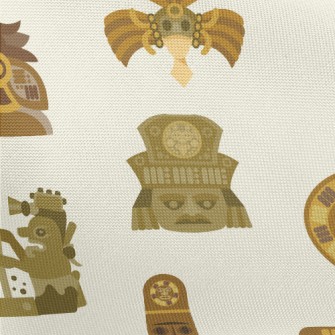 Traditional Maya Civilization Pongee