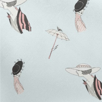 Noble And Elegant Lady Pongee