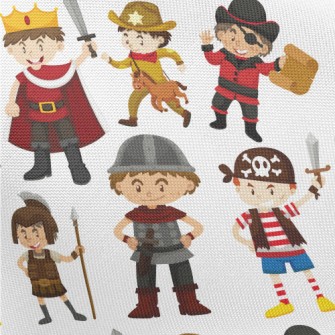 Classic Fairy Tale Characters Pongee