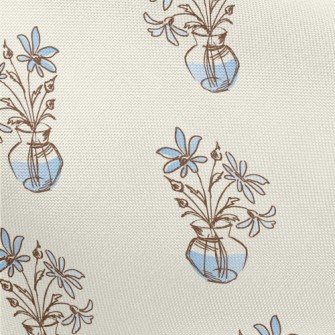 Simple Sketch Vase Pongee