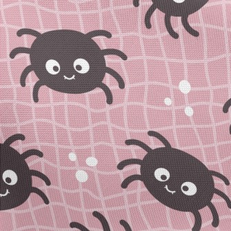 Big Eyed Black Spider Pongee