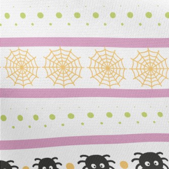 Spider Spider Web Horizontal S Pongee