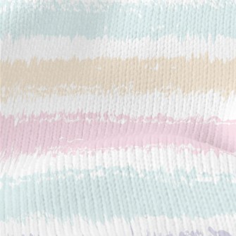 Irregular Watercolor Stripes Stretch Jersey