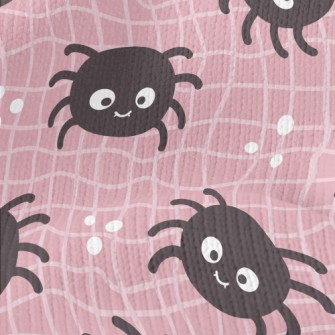 Big Eyed Black Spider Stretch Jersey