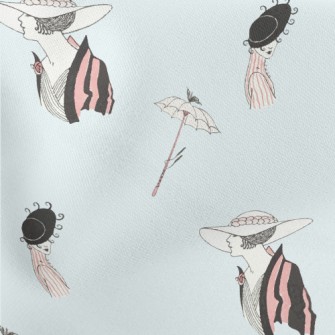 Noble And Elegant Lady Lightweight Cotton Poplin