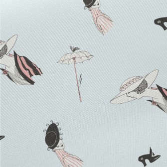 Noble And Elegant Lady Midweight Cotton Poplin