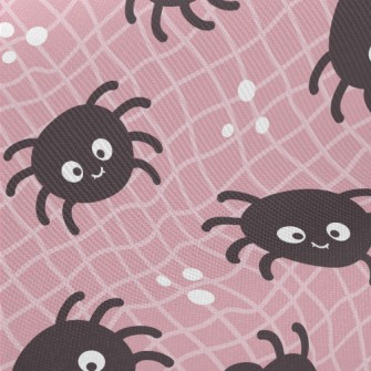 Big Eyed Black Spider Midweight Cotton Poplin