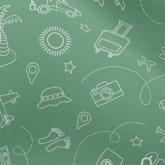 Travel Around The World Chiffon