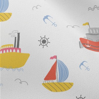 Sailing And Cruises Chiffon