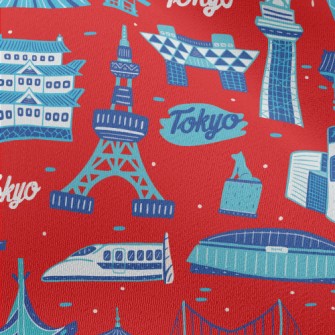 Famous Buildings In Tokyo Chiffon
