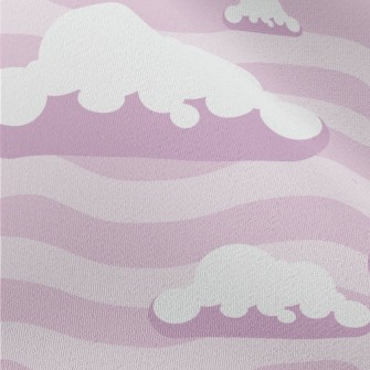 Wavy Clouds Chiffon