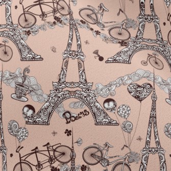 Romantic Eiffel Tower Chiffon