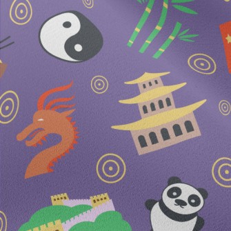 China Great Wall Tai Chi Chiffon