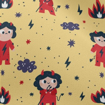 Evil Little Devil Chiffon