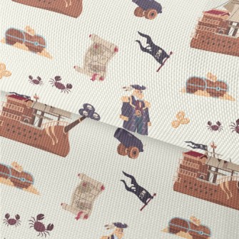 Pirate Treasure Map Waterproof Oxford