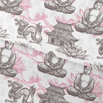 Kind Buddha Dragon Waterproof Oxford