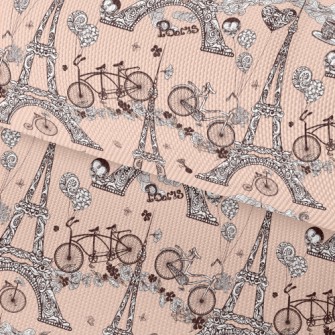 Romantic Eiffel Tower Waterproof Oxford