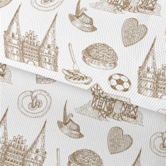 German Brewery Beer Waterproof Oxford