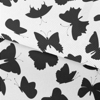 Beautiful Butterfly Silhouette Waterproof Oxford