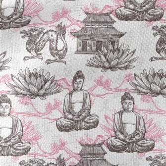 Kind Buddha Dragon Waterproof Canvas