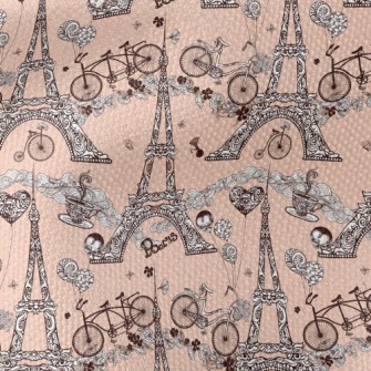 Romantic Eiffel Tower Waterproof Canvas