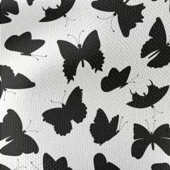 Beautiful Butterfly Silhouette Waterproof Canvas
