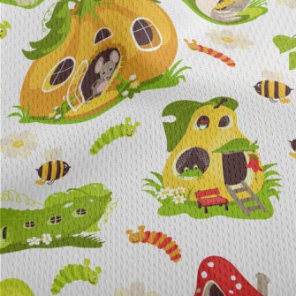 Creative Fruit And Vegetable B Athletic Mesh Flat Back