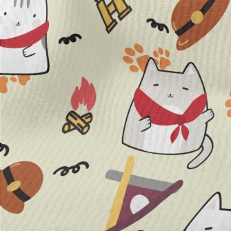 Kitten Scout Camping Terry