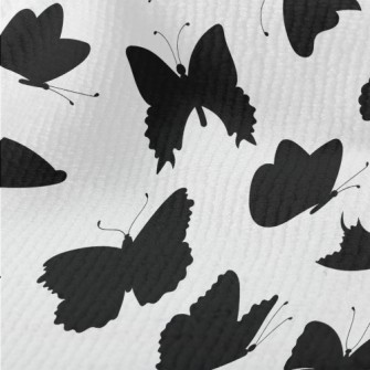 Beautiful Butterfly Silhouette Terry