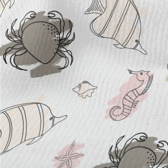 Doodle Sea Creatures Terry