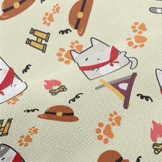 Kitten Scout Camping Performance Linen
